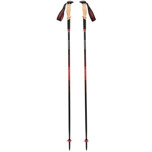 Pohodne palice Black Diamond Pursuit Carbon Z, 1 par, 130 cm, oranžna/antracit