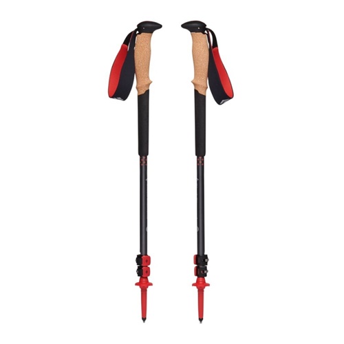 Pohodne palice Black Diamond Pursuit M/L, 1 par, 110 - 125 cm, siva/rdeča