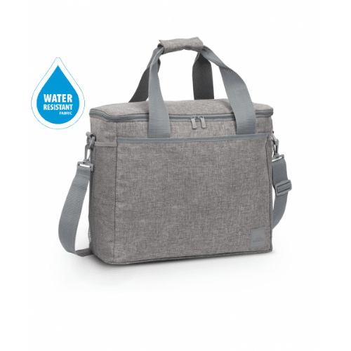 Hladilna torba RIVACASE 5736 30l za 36 x 0,5l pločevink - siva