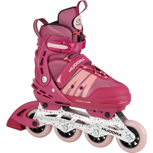 Rolerji  Hudora Comfort, velikost 29-34 (roza)