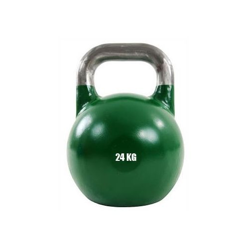 Tekmovalni kettlebell Tunturi, 24 kg, jeklena izvedba, standardne dimenzije