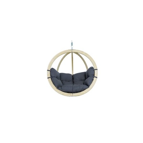 Viseči stol Amazonas Globo Chair Anthracite AZ-2030808, do 120 kg, poliakril, antracit
