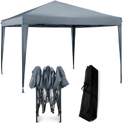 Paviljon VonHaus Pop-up 2500384, 3 m x 3 m, siv