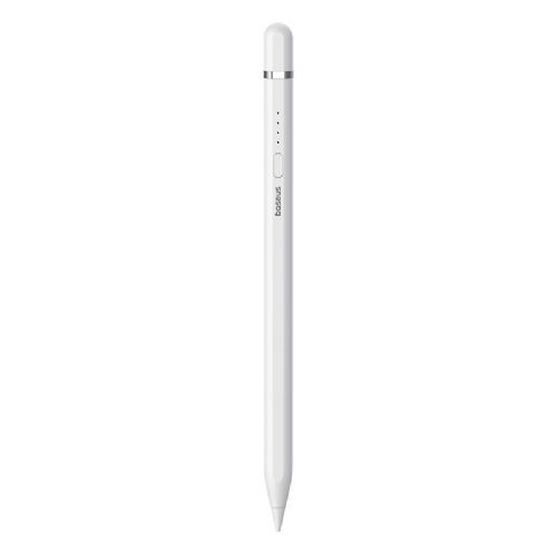 Aktivno pisalo Baseus Smooth Writing Series z brezžičnim polnjenjem, USB-C (belo)