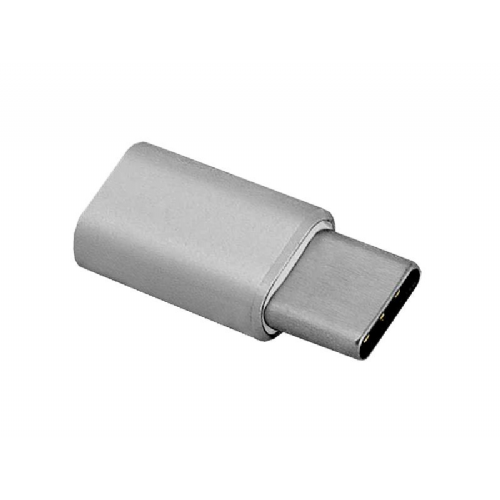 Adapter LTC, mikro USB Ž > tip C M, ALU-ohišje 