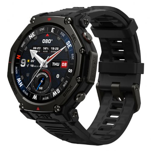 Pametna ura Amazfit T-Rex 3 Pro 44 mm taktična črna HYROX-Modus