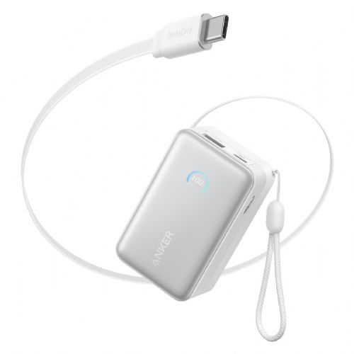 Power bank Anker Nano 10000 mAh 45W USB-C hitro polnjenje bela