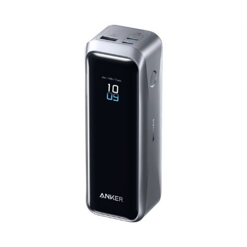 Power bank Anker Prime 20000 mAh 220W, hitro polnjenje 140W, 2x USB-C in USB-A, ActiveShield 4.0, LED zaslon