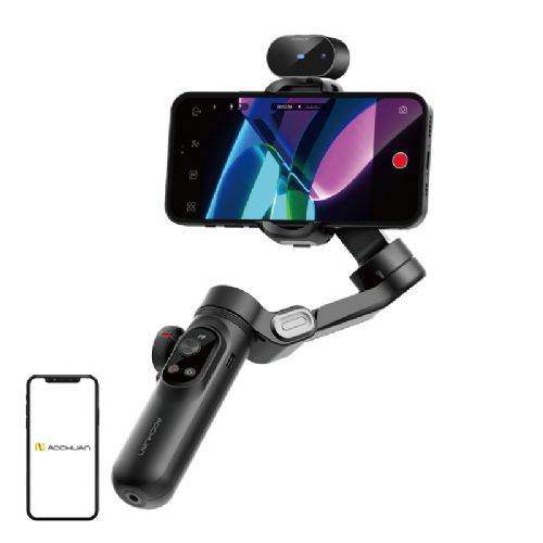 AOCHUAN X Pro Gimbal z AI senzorjem (črn)