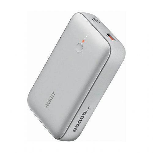 Aukey prenosna baterija Spark Mini 20000mAh 20W USB-C/USB-A bela