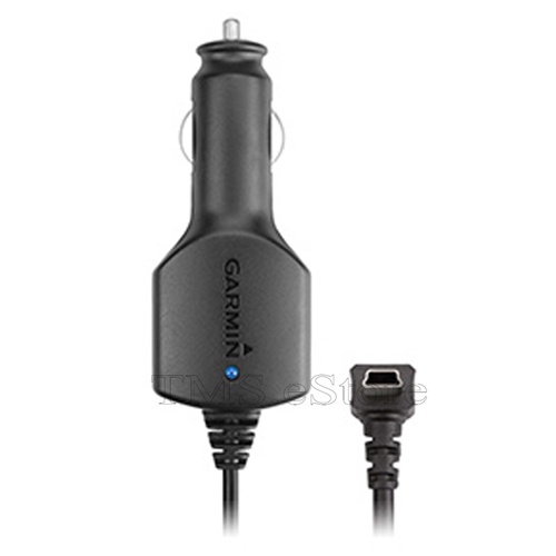 Avto polnilec za telefone Garmin mini USB črn, za navigacijske naprave, 1x mini USB, primeren za eno napravo