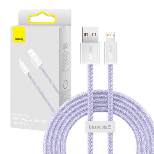 Baseus Dynamic kabel USB to Lightning, 2.4A, 2m (vijoličen)