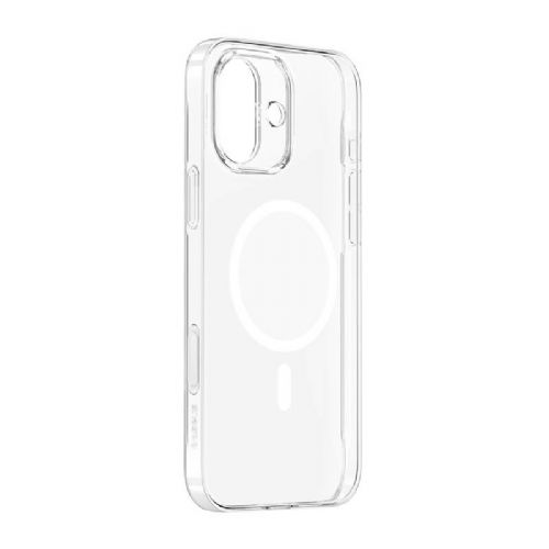 Baseus iP16 TouchButton magnetna torbica za telefon (prozorna)