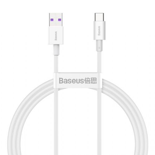 Baseus polnilni kabel CATYS-02 Superior Quick Charge Type C 66W 1m - bel