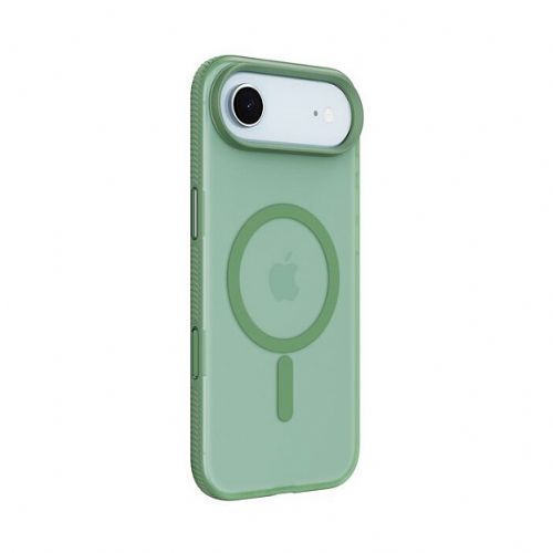 Ovitek za telefon Belkin Grip iPhone Air, 6,5", zelen, odporen na udarce, združljiv z MagSafe
