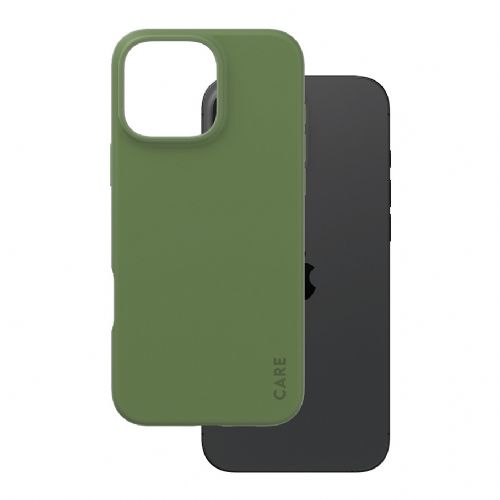Silikonski ovitek CARE by PanzerGlass iPhone 16 Pro Max, zelen