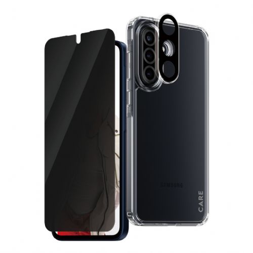 Zaščitni paket CARE by PanzerGlass 3 v 1 za Samsung Galaxy A36 5G, prozoren