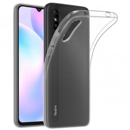 Clear Case 1,8mm silikonski ovitek za Xiaomi Redmi 9A in 9AT - prozoren