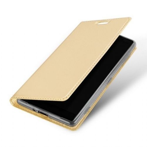DUX DUCIS preklopna torbica Samsung Galaxy A03s A037 - zlata