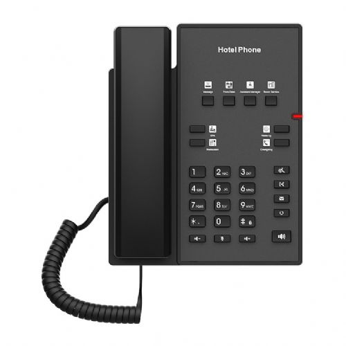 Fanvil H1-2 žični, 2 žični hotelski telefon /
