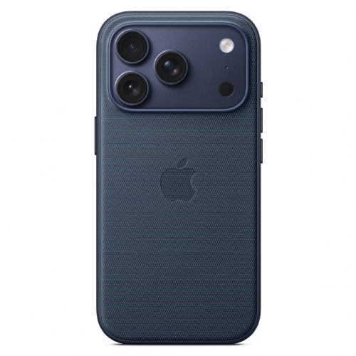 Funkcionalni ovitek iz blaga za iPhone 17 Pro z MagSafe (moder)