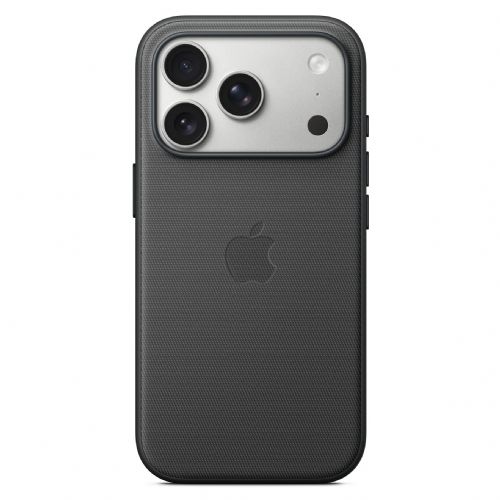 Funkcionalni ovitek iz blaga za iPhone 17 Pro z MagSafe (črn)