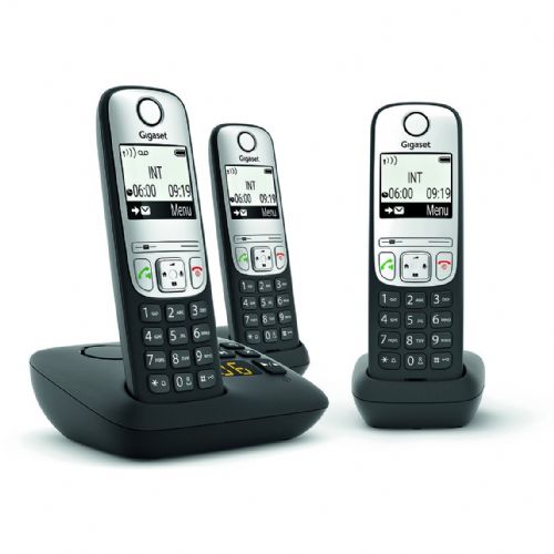Gigaset A690A Trio črn int.