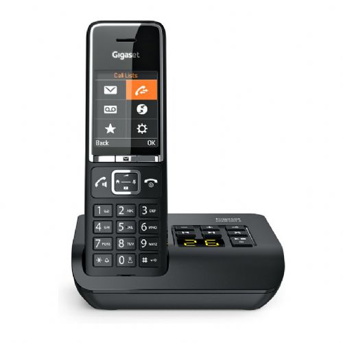 Gigaset Comfort 550A črna/kromirana