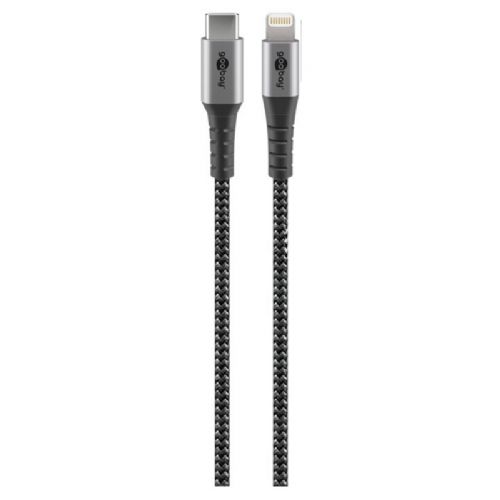 GOOBAY USB-C na Apple (Lightning) 0,5m 60W napajalni in sync MFi kabel