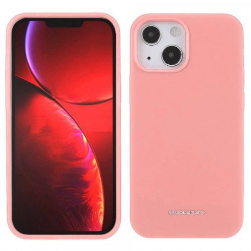 Goospery Soft Feeling silikonski ovitek za iPhone 13 Pro - roza