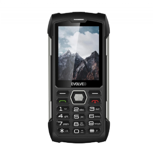 GSM aparat StrongPhone H1 Črno/Srebrna