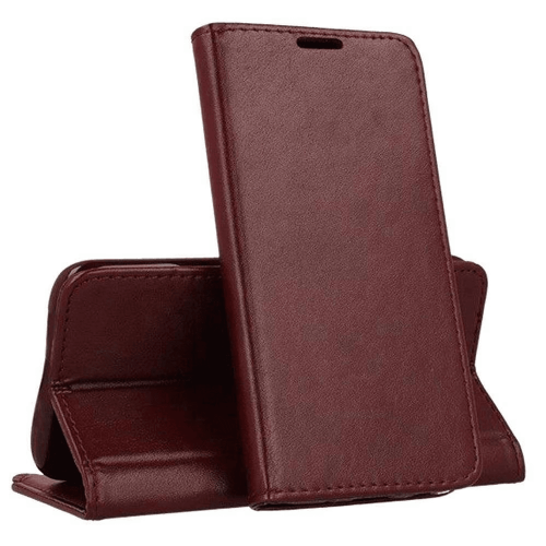 Havana Premium preklopna torbica Xiaomi Redmi Note 12 5G / Poco X5 - bordo rdeča