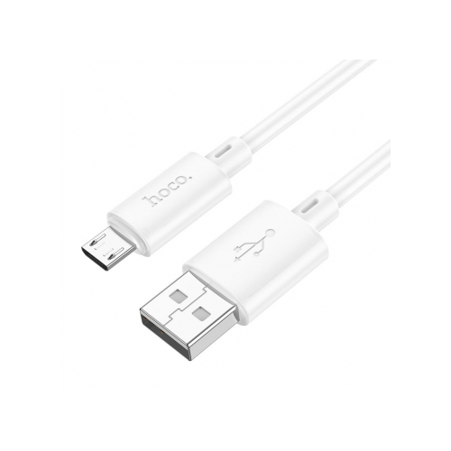 Podatkovni kabel Hoco X88 1m USB-A na MicroUSB, 18W, 2,4A, PVC, bel