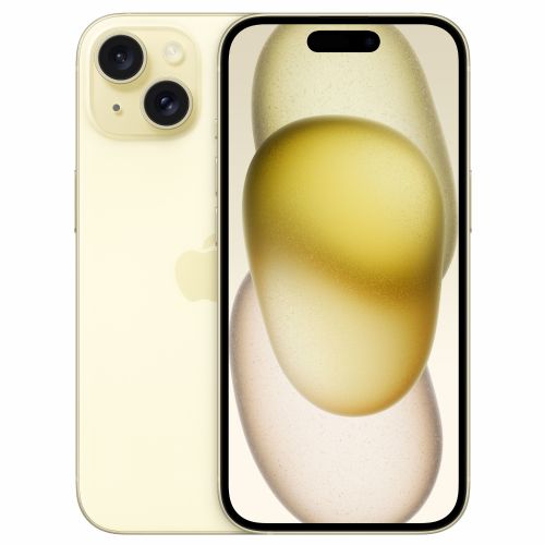 Pametni telefon Apple iPhone 15, 512 GB, rumen