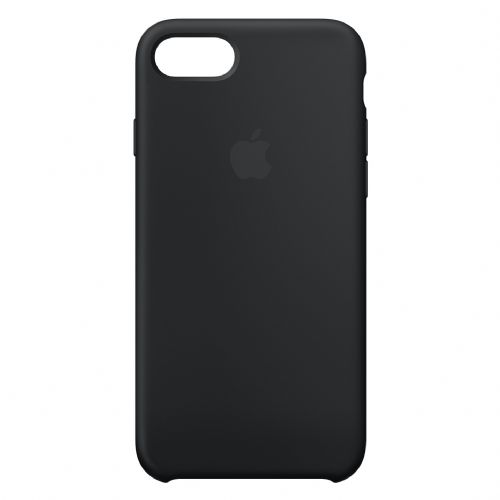 Silikonski ovitek za iPhone 8/7, črn