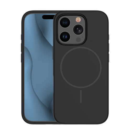 Ovitek za telefon Onasi MagColor Pure Case iPhone 17 Pro Max mat silikon, MagSafe, dvignjeni robovi, zaščita pred praskami, nedrseč oprijem