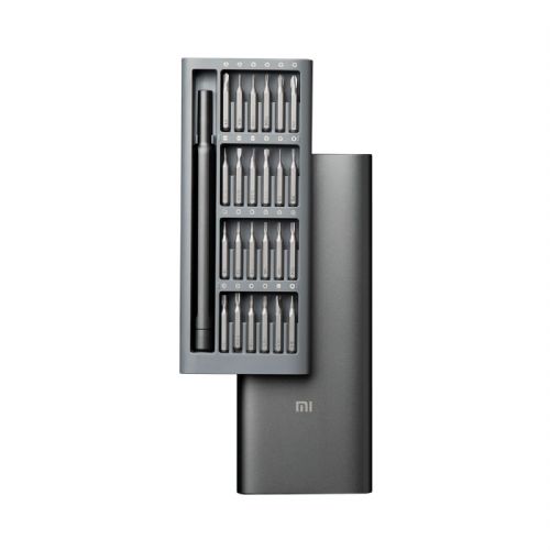 Akumulatorski izvijač Xiaomi Mi Precision Screwdriver Kit, 24 nastavkov, 0,05–0,2 Nm, USB-C, siv