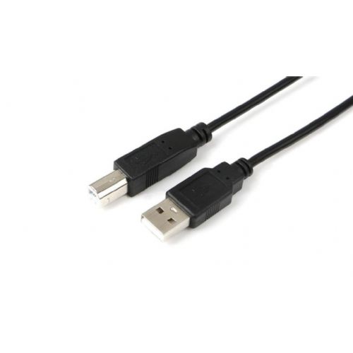 MicroConnect Kabel USB A-B 2.0, 3m, črn 480Mbps
