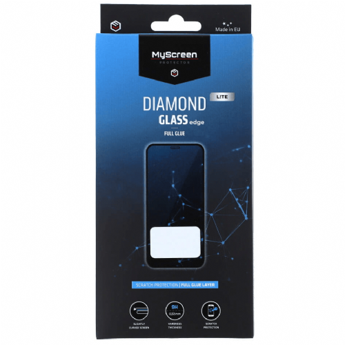 My Screen protector Diamond Lite ZAŠČITNO KALJENO STEKLO iPhone 14 Pro Max - Edge Full Glue