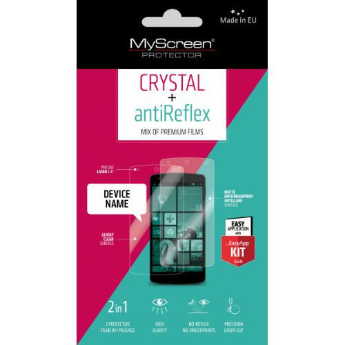 My Screen protector ZAŠČITNA FOLIJA Huawei Honor 7 Lite ANTIREFLEX+CRYSTAL 2kos