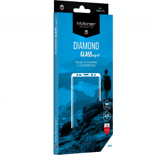 My Screen protector ZAŠČITNO KALJENO STEKLO Xiaomi Redmi Note 14 Pro / Note 14 Pro Plus - DIAMOND GLASS EDGE 3D - črn