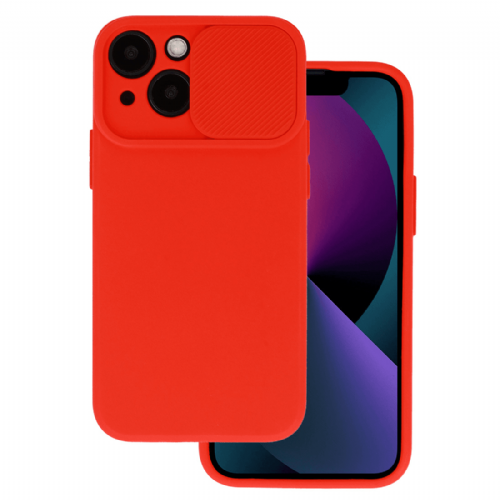 Onasi Lens Cover silikonski ovitek zaščita za Realme C31 - rdeč