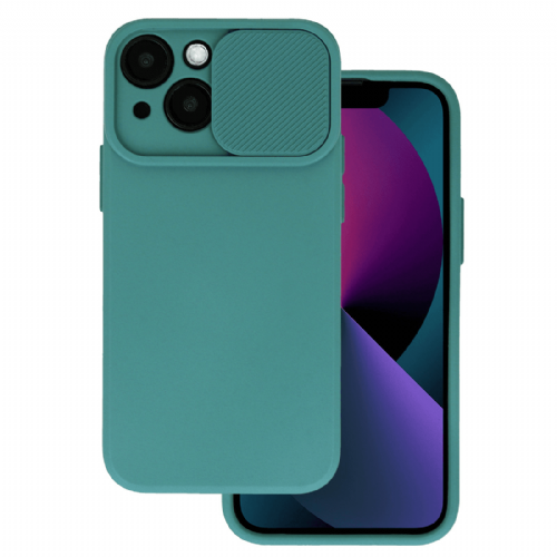 Onasi Lens Cover silikonski ovitek zaščita za Samsung Galaxy A14 - zelen