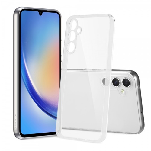 Ovitek za telefon Nevox StyleShell Flex, za Samsung Galaxy A35, prozorna