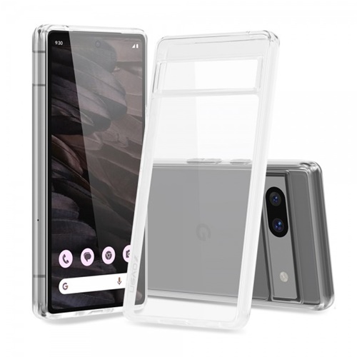 Ovitek za telefon Nevox StyleShell ShockFlex, za Google Pixel 8 Pro, prozorna