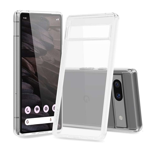 Ovitek za telefon Nevox StyleShell ShockFlex, za Google Pixel 8A, prozorna