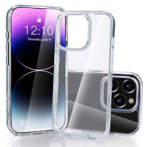 Ovitek za telefon Nevox StyleShell ShockFlex, za iPhone 16 Pro Max, prozorna