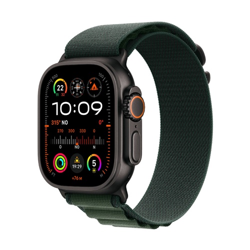 Pametna ura Apple Watch Ultra 2 49mm OLED zaslon, titanasto ohišje, vodotesna do 100 m, GPS, merilnik srčnega utripa