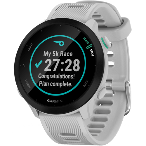 Pametna ura Garmin 010-02562-11 Bluetooth GPS merilec srčnega utripa 5 ATM bela