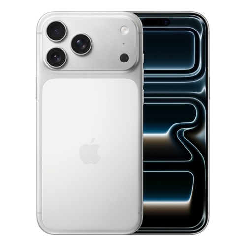 Pametni telefon Apple iPhone 17 Pro Max 256 GB, OLED Super Retina XDR zaslon, trojna 48 MP kamera, procesor Apple A19 Pro, srebrn, iOS 26